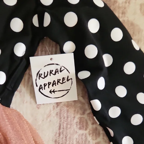 Charming Polka Dot and Tulle Dress for Kids - Picture 9 of 10